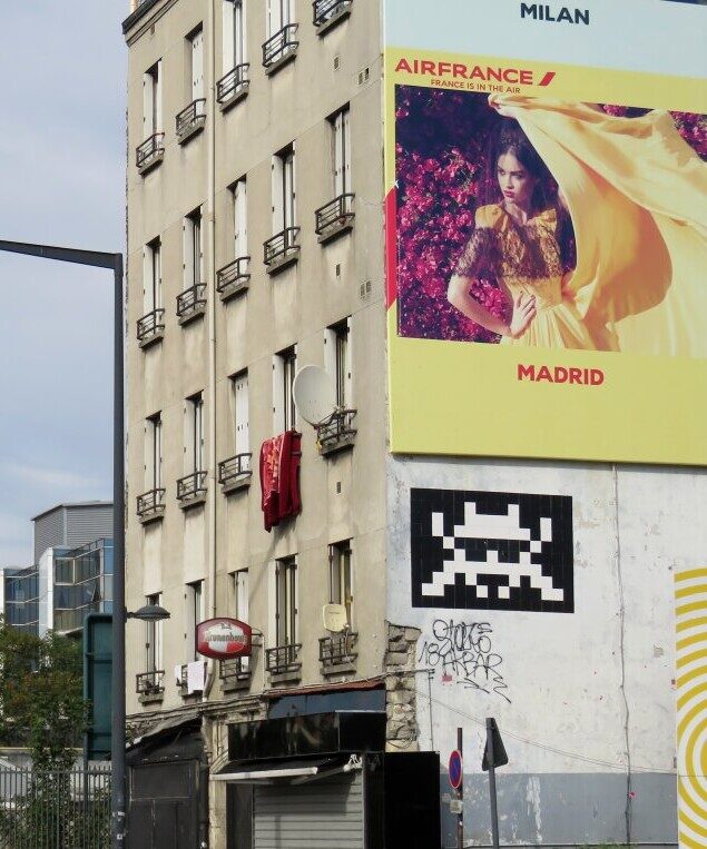 PA_1369, Space Invader de l'avenue du Président Wilson — Street art de Invader à Saint-Denis