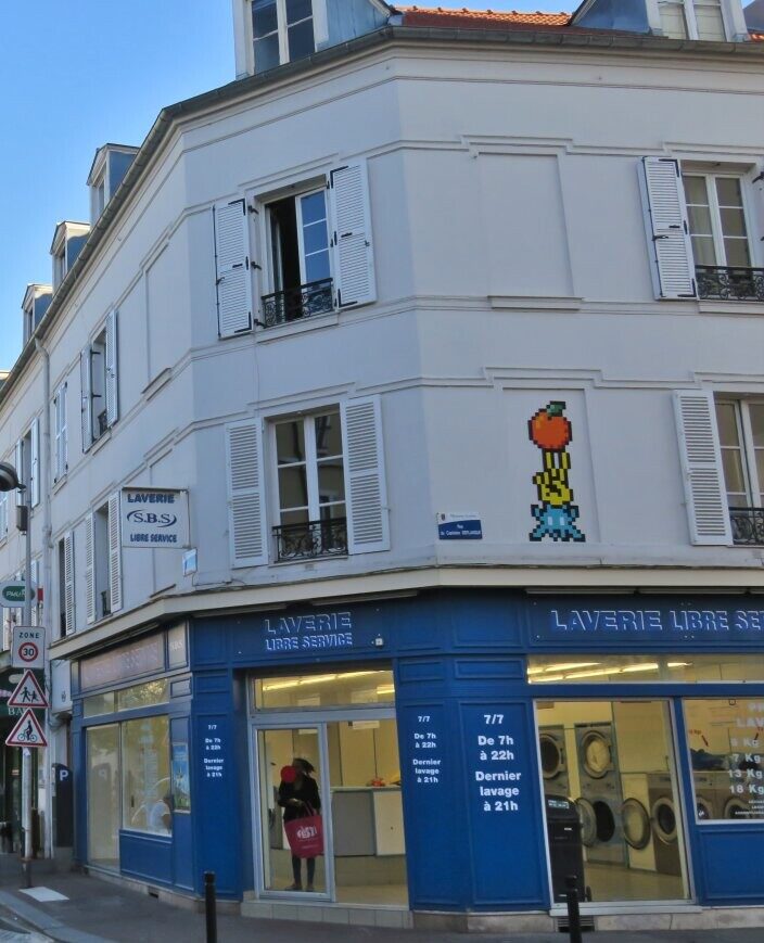 PA_1376, Space Invader de la rue du capitaine Roland Deplanque — Street art de Invader à Maisons-Alfort