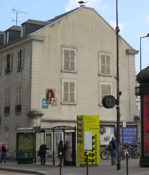VRS_41, Space Invader de la rue du Maréchal Foch — Street art de Invader à Versailles