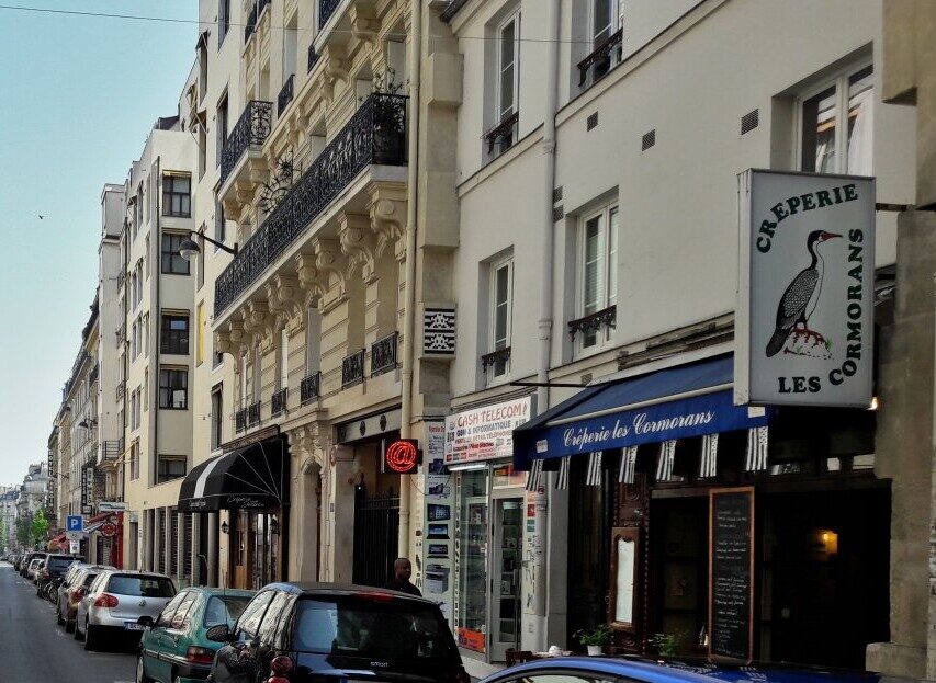PA_1351, Space Invader de la rue du Montparnasse — Street art de Invader à Paris