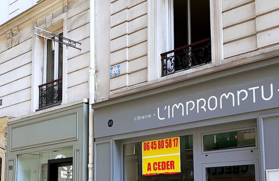PA_1457, Space Invader de la rue Sedaine — Street art de Invader à Paris