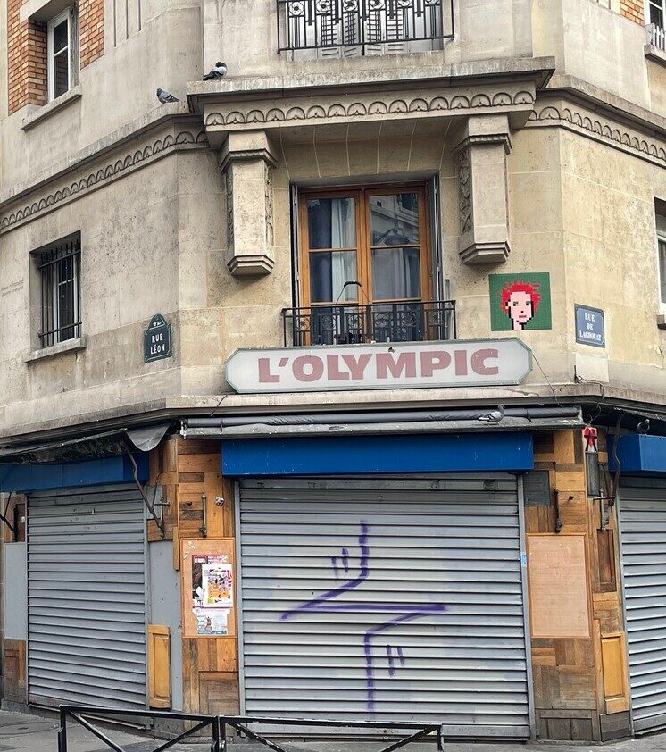 PA_1479, Space Invader de la rue de Laghouat — Street art de Invader à Paris