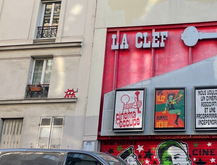 PA_1433, Space Invader de la rue Daubenton — Street art de Invader à Paris