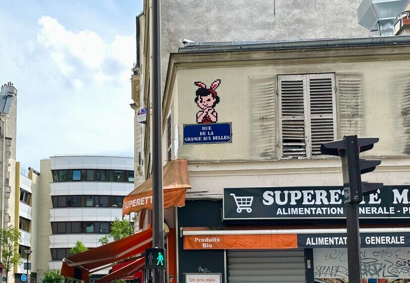 PA_1489, Space Invader de la rue Charles Robin — Street art de Invader à Paris