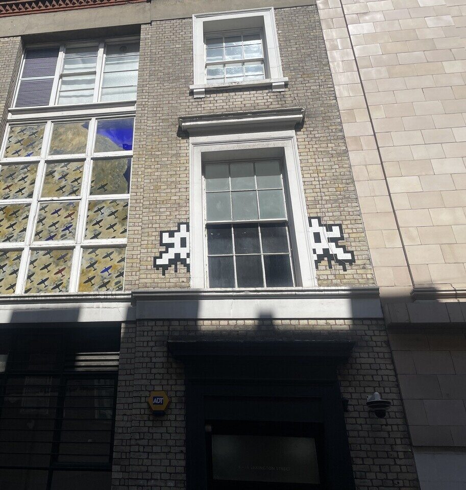 LDN_162, Space Invader on 1 Lexington Street — Street art by Invader in London