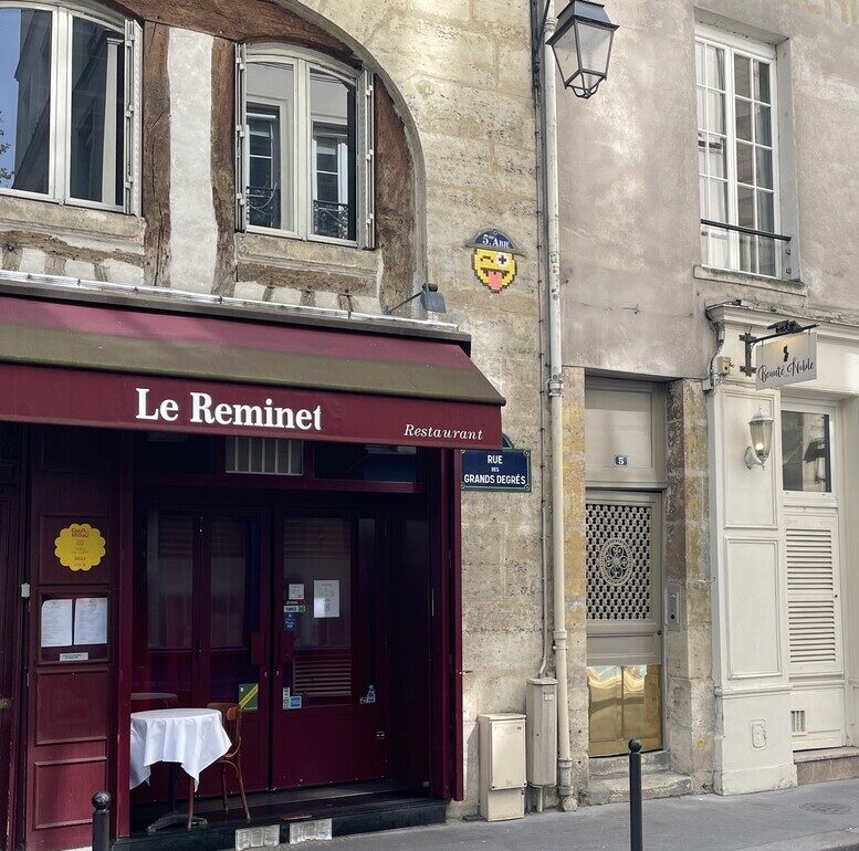 PA_1503, Space Invader de la rue des Grands Degrés — Street art de Invader à Paris