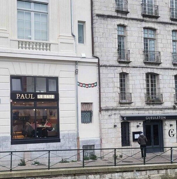 BAB_23, Space Invader du quai des Corsaires — Street art de Invader à Bayonne
