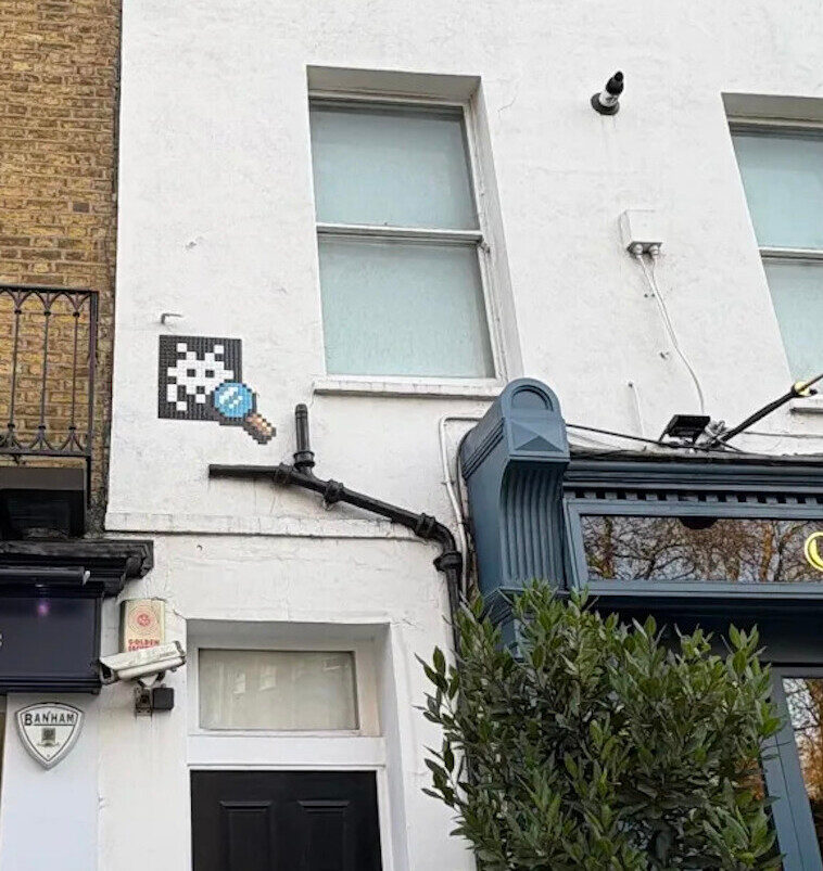 LDN_173, Space Invader de Baker Street — Street art de Invader à London