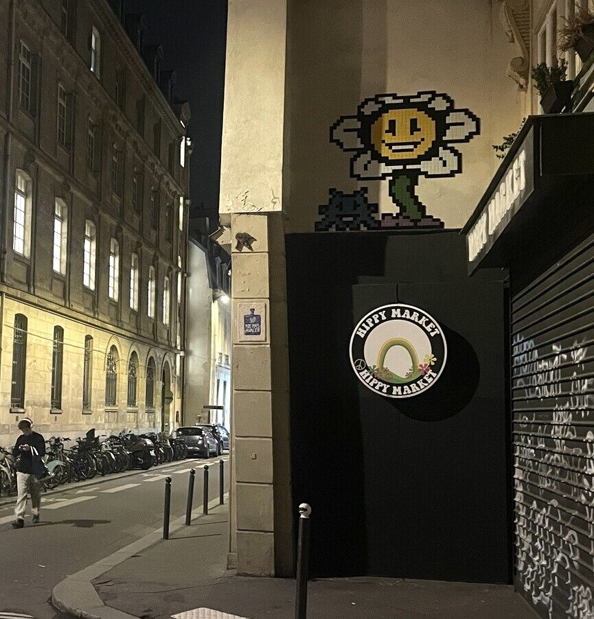 PA_1561, Space Invader de la rue Saint-André des Arts — Street art de Invader à Paris
