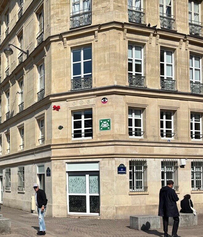 PA_1496, Space Invader de la rue Pierre Lescot — Street art de Invader à Paris