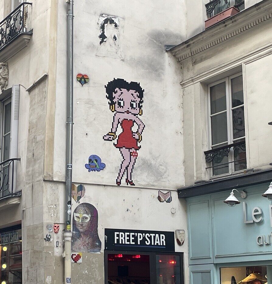 PA_1570, Space Invader de la rue de la Verrerie — Street art de Invader, A2 à Paris