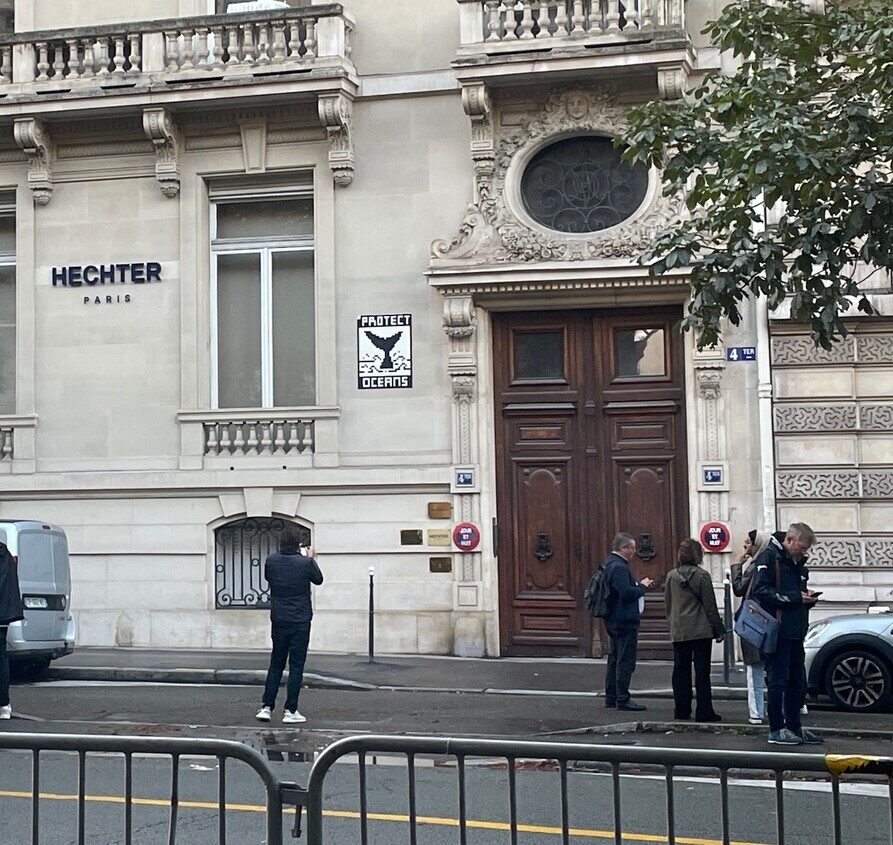 PA_1522, Space Invader de l'avenue Hoche — Street art de Invader à Paris