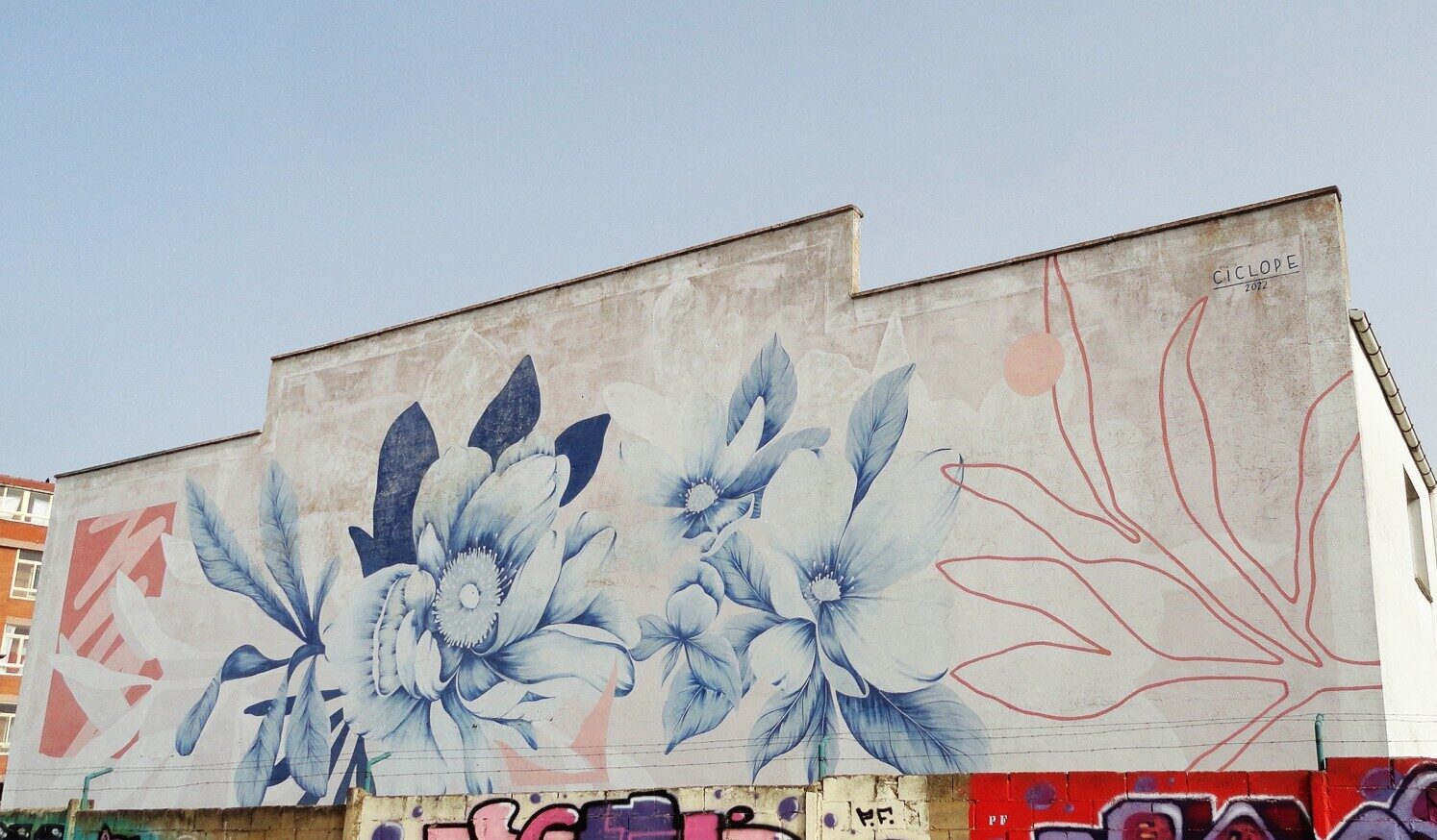 V. G. Palumbo 水彩画 Il Ciclope di Appi Root by Ciclope: graffiti in La Bañeza