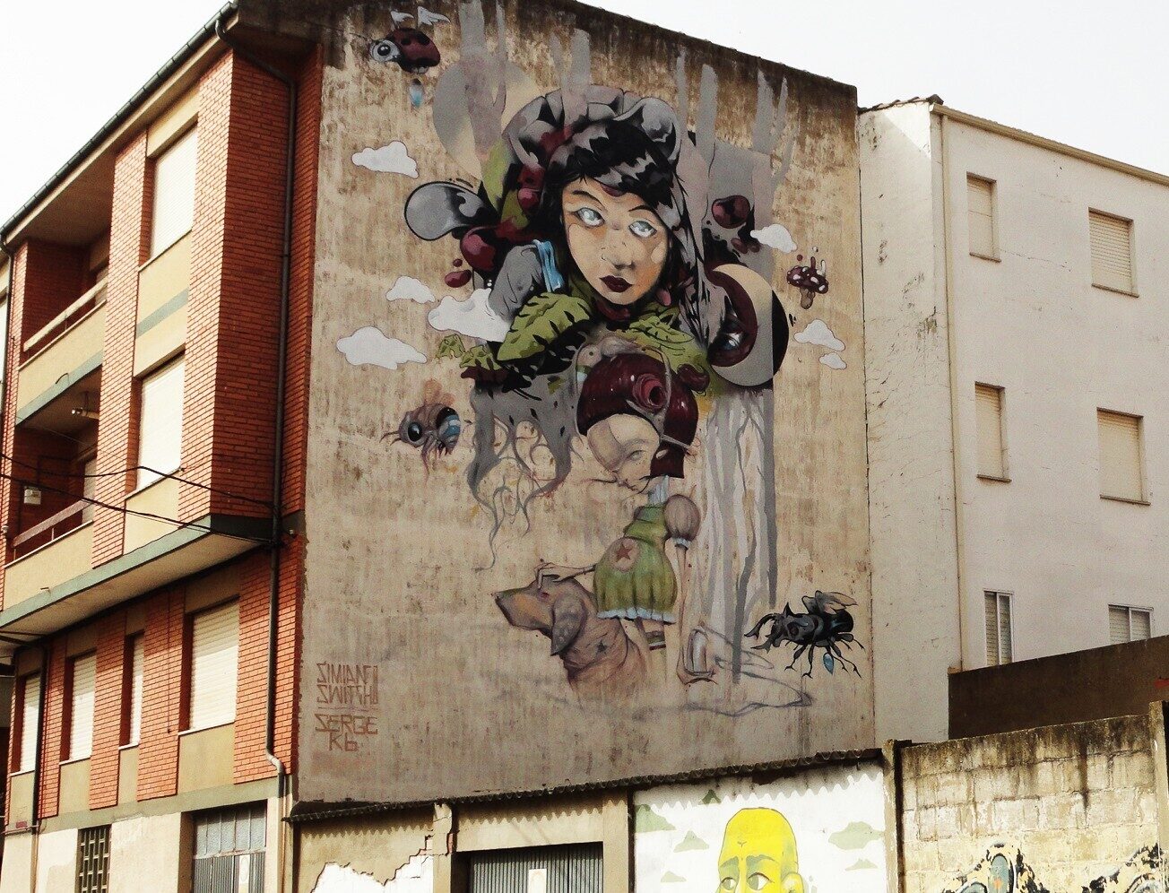 Jungle — Street art by Simian Switch in La Bañeza