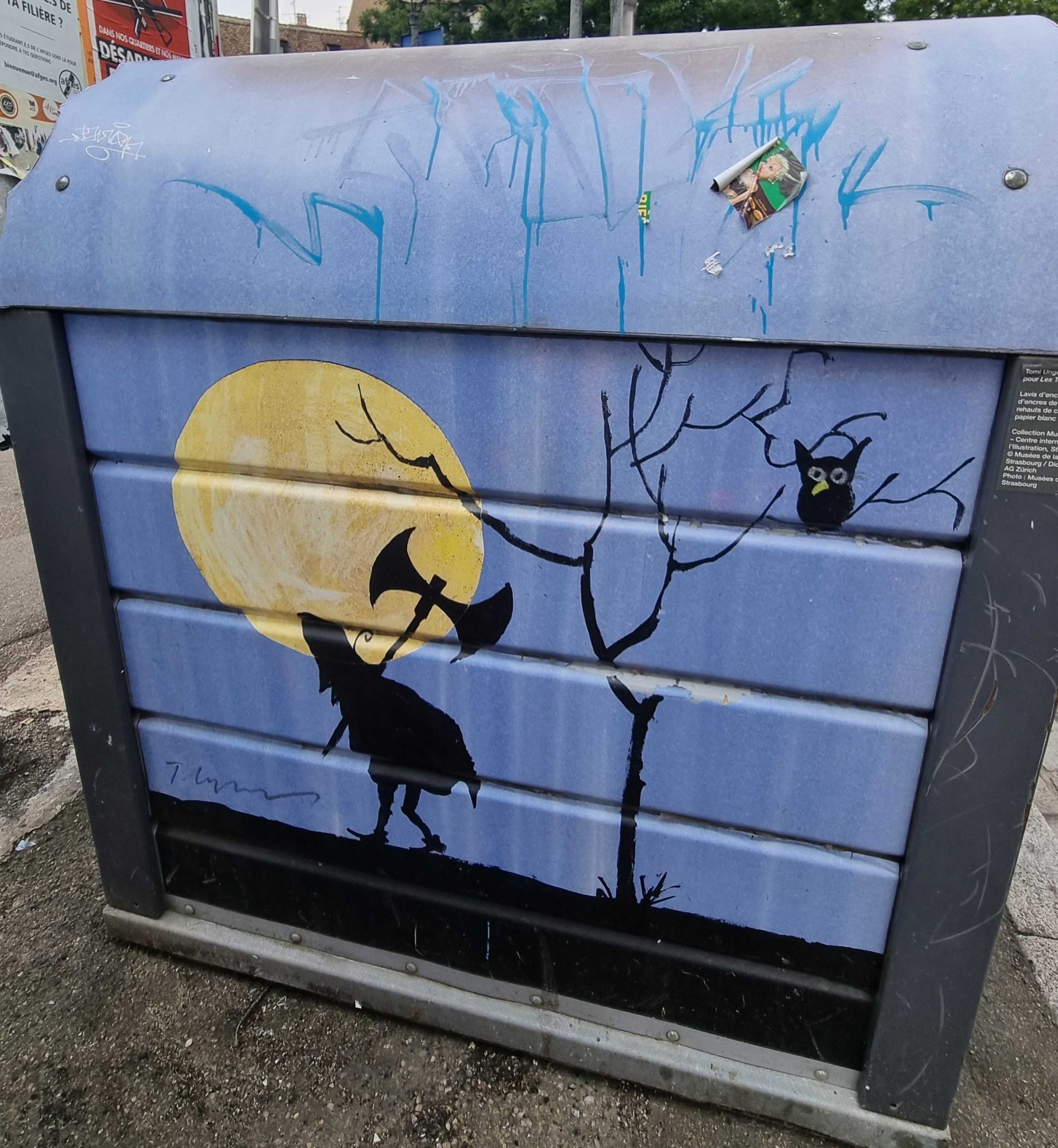 Nuit médiévale — Street art à Strasbourg