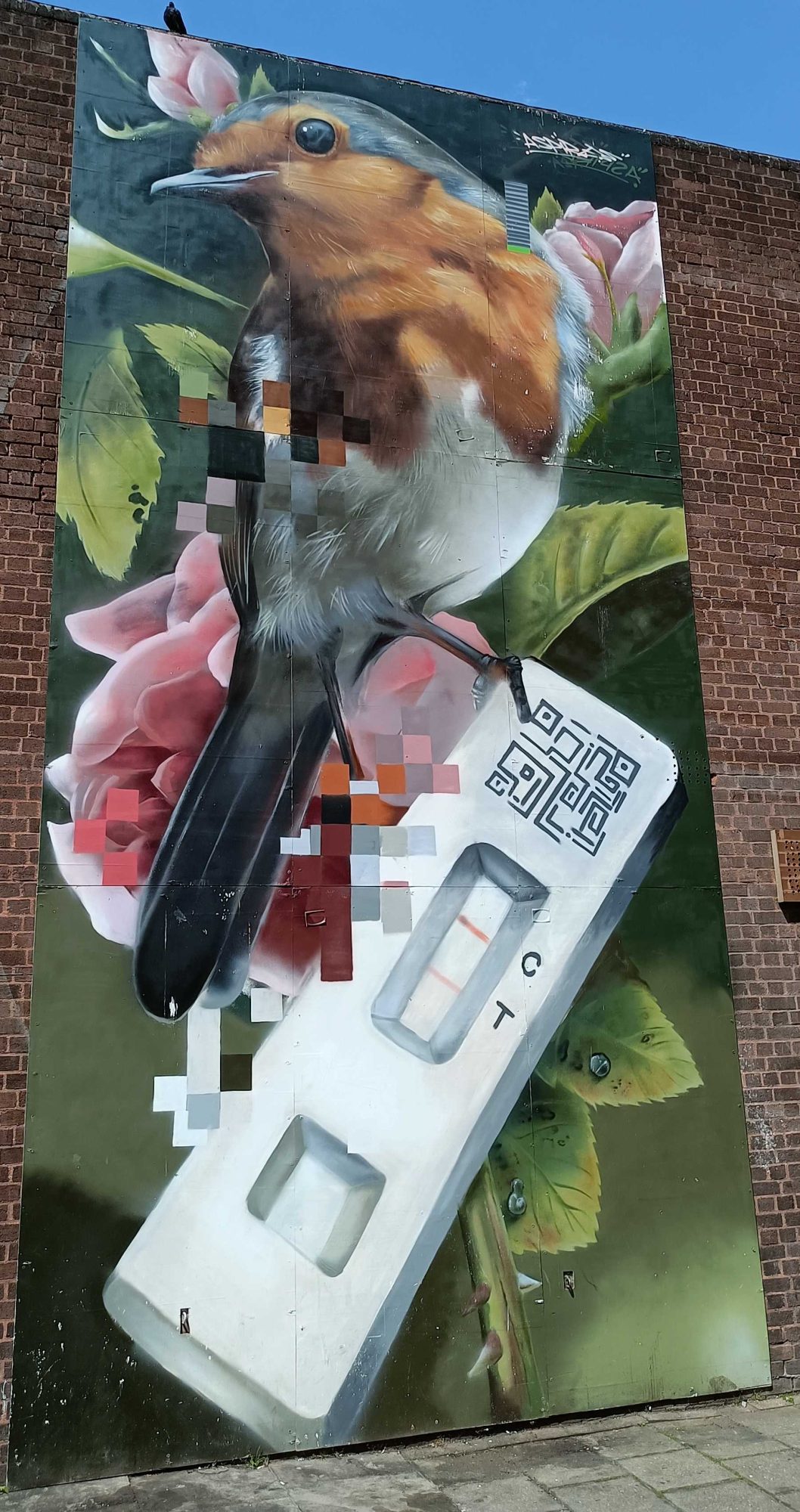 Aspire - Urban Bird — Street art in London