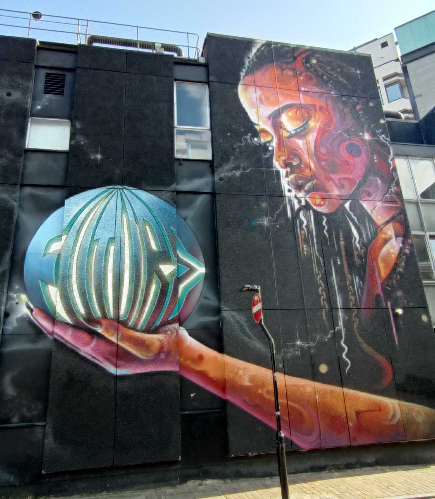 Portrait Mr CENZ — Street art de Mr CENZ à London