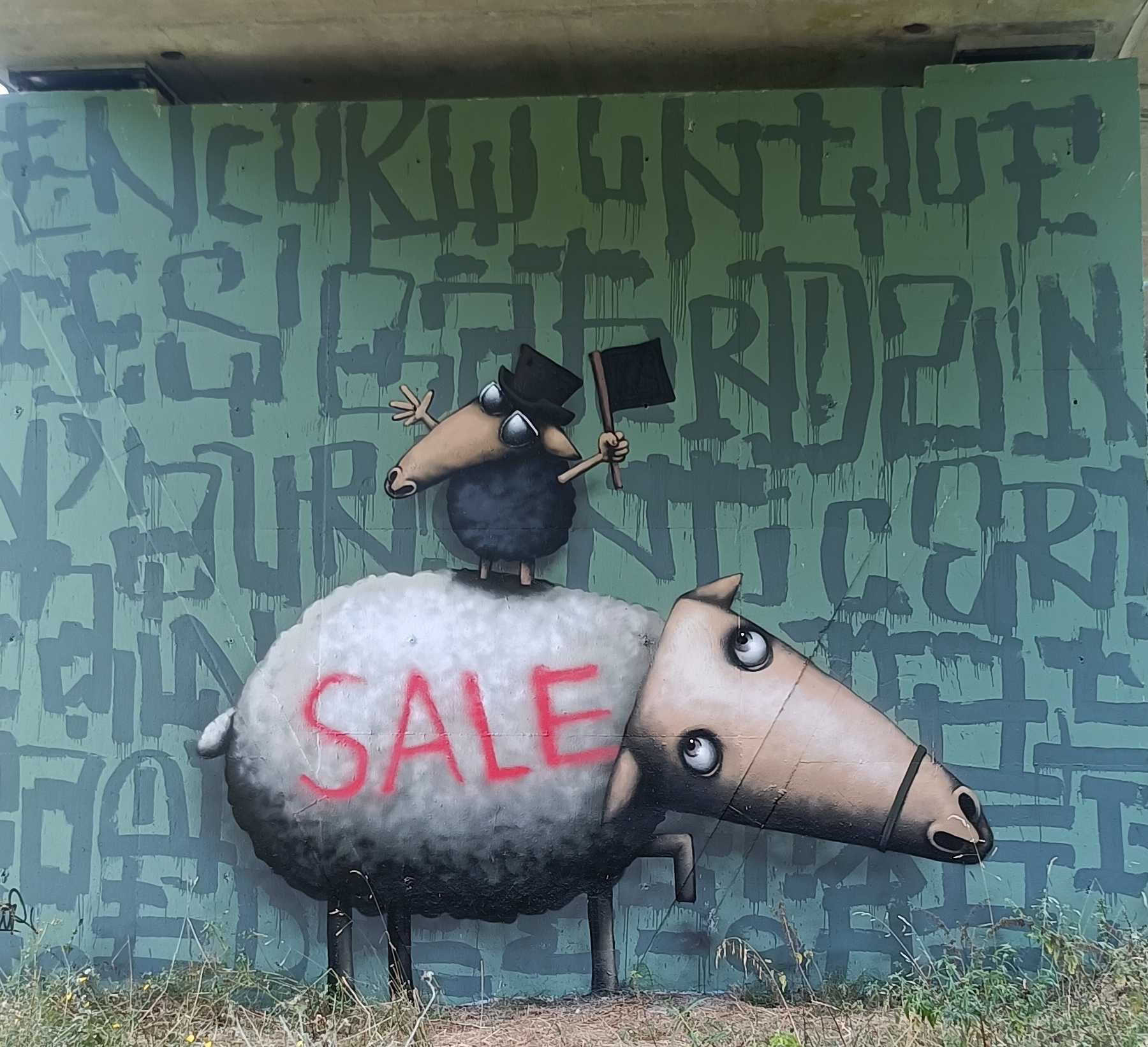 Sale — Street art de Ador à Rezé