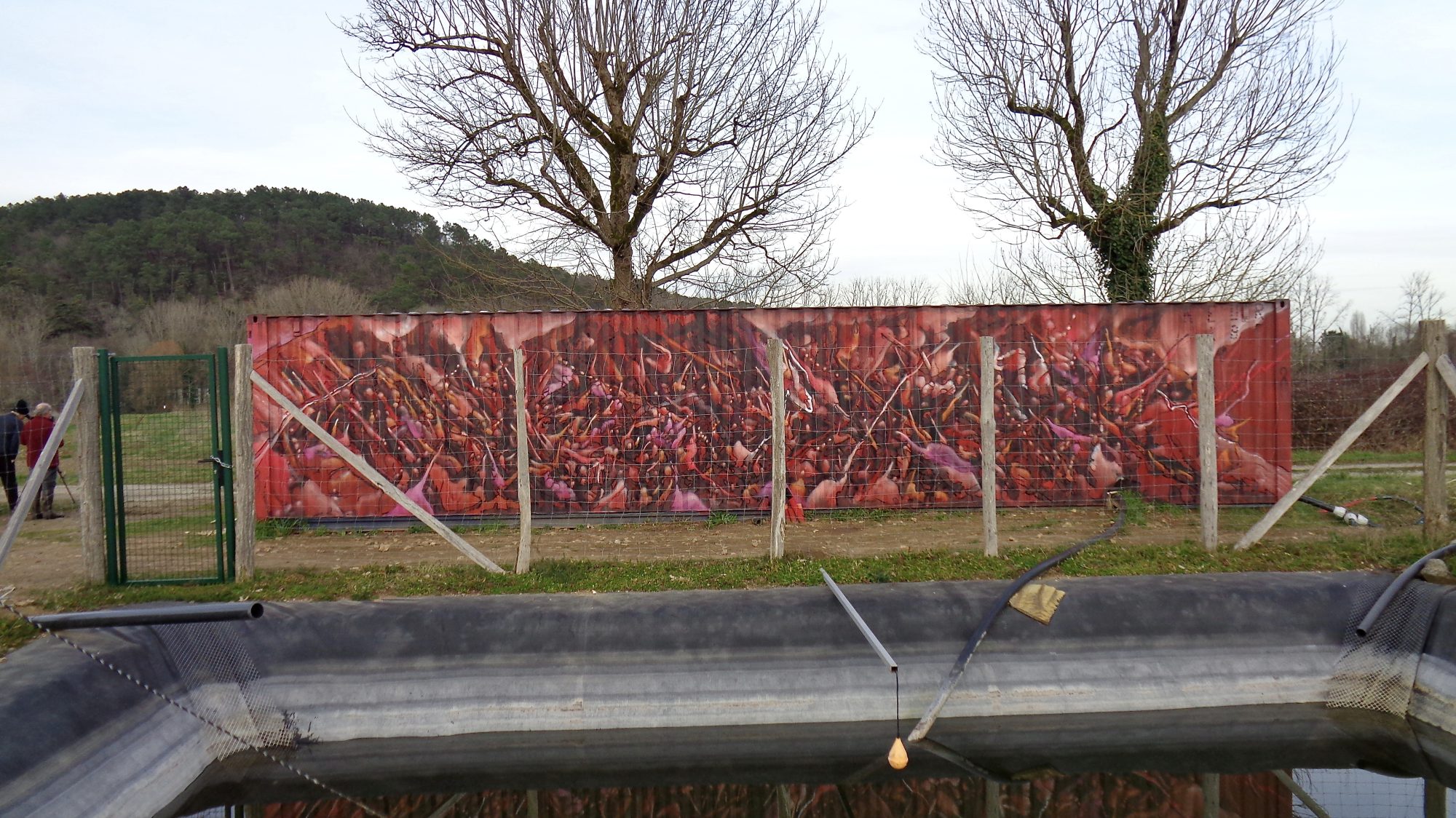 Neur ABF — Street art in Marsac-sur-l'Isle