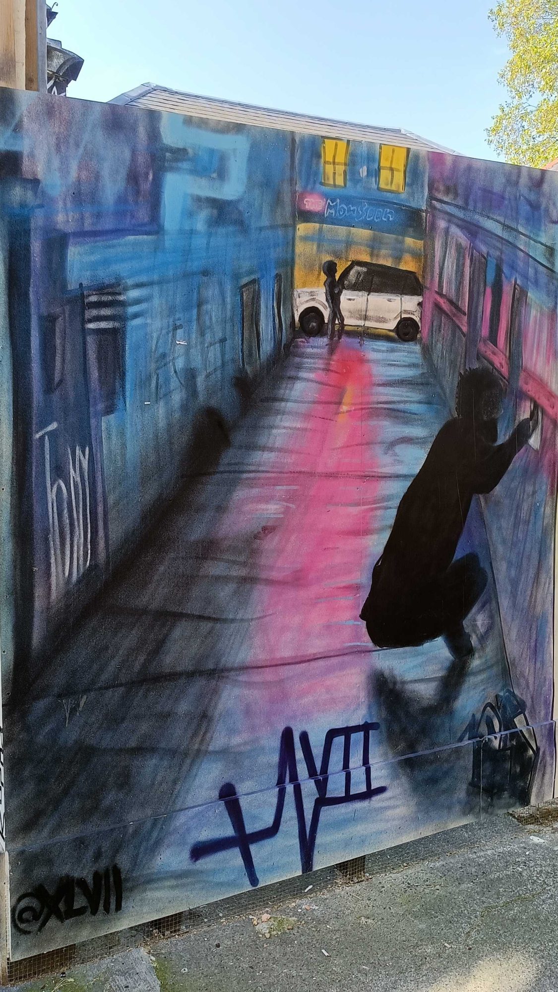 Trompe-l'œil Alley — Street art in London