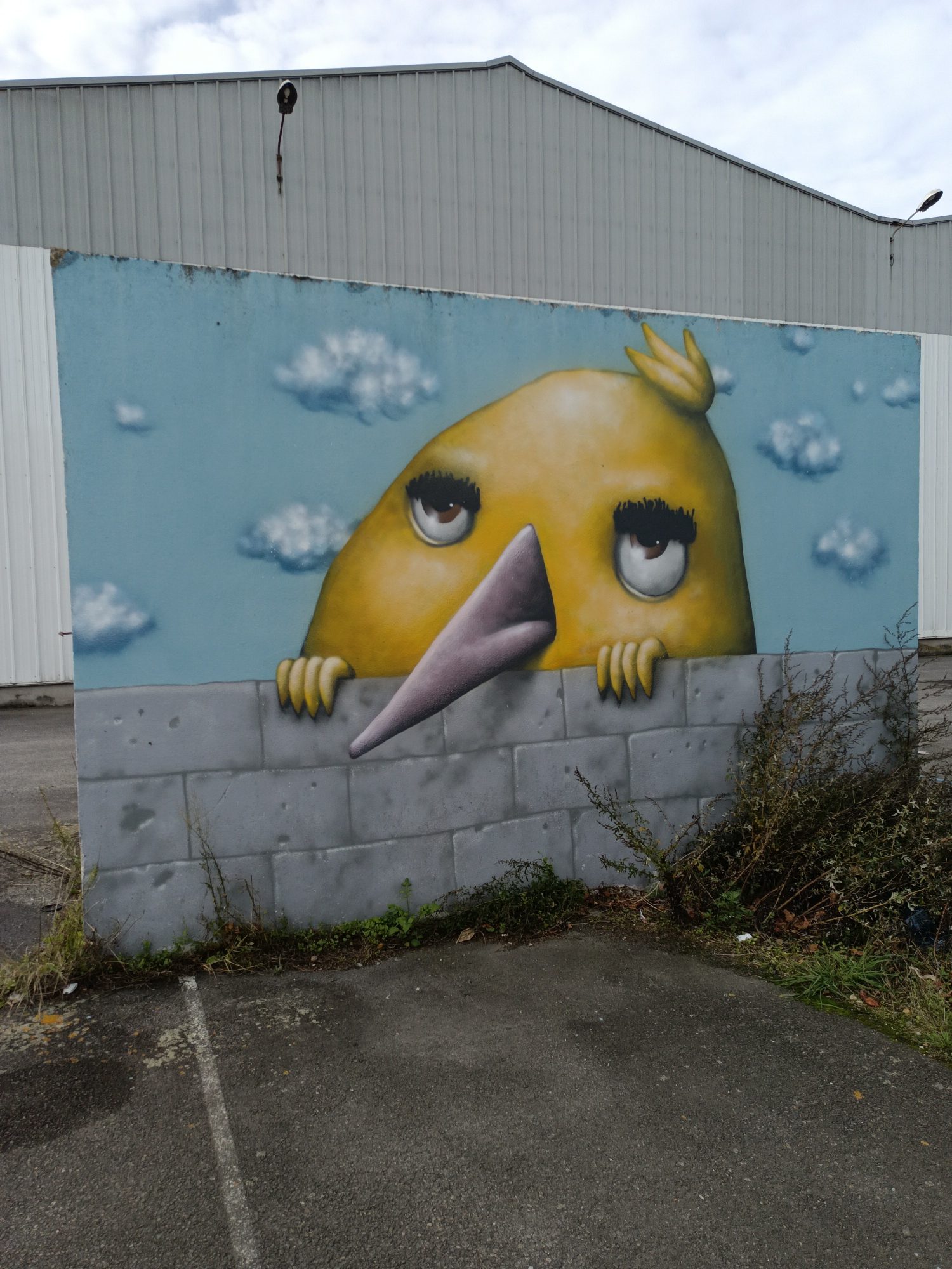 Ador's Chick in Rezé — Street art by Ador in Rezé