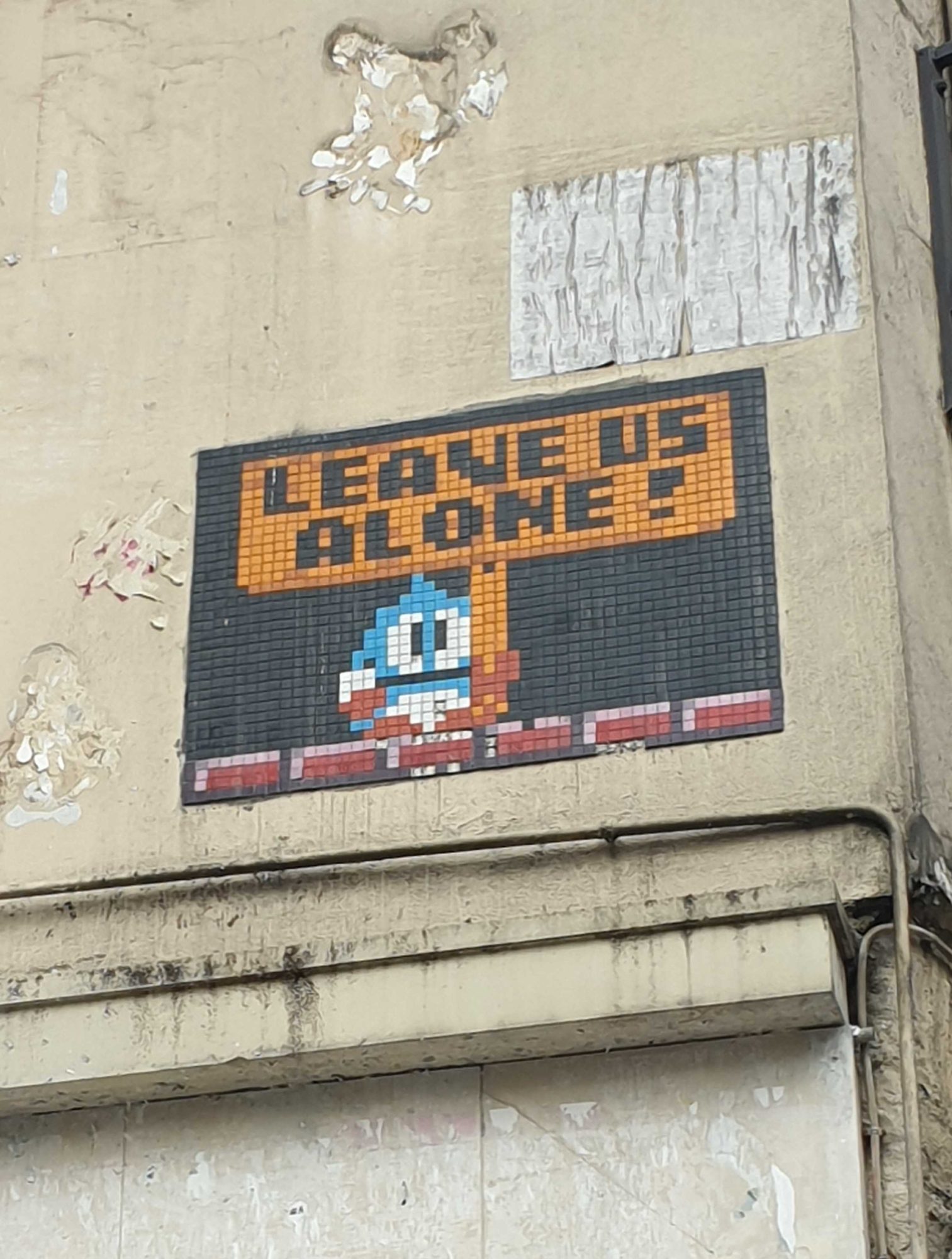 PA_769, Space Invader de la rue du Temple — Street art de Invader à Paris