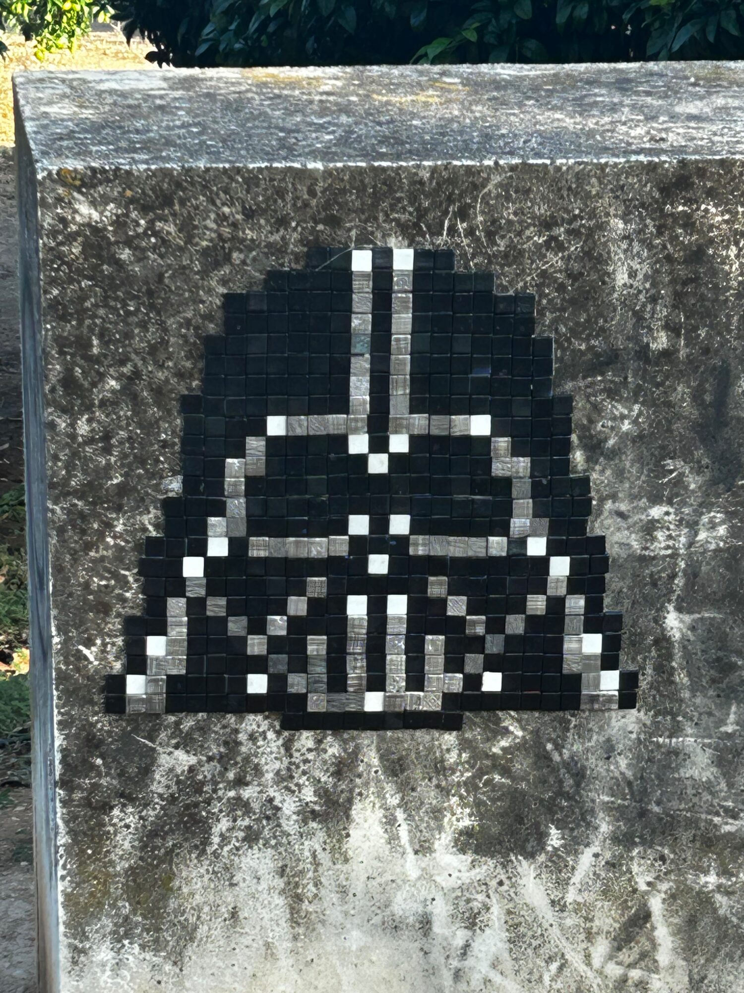 Dark Vador — Street art de Astro Boy à Beniarbeig