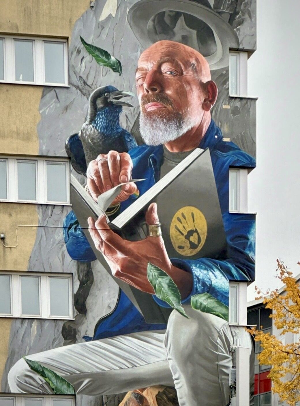 An eye on society — Street art by Studio Giftig in Stockholm