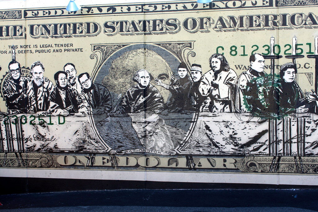 The Last Supper by Icy & Sot: graffiti in New York