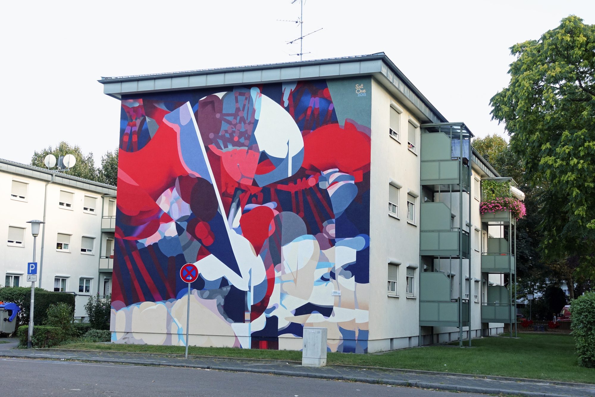 Insomnia — Street art de SatOne à Mannheim