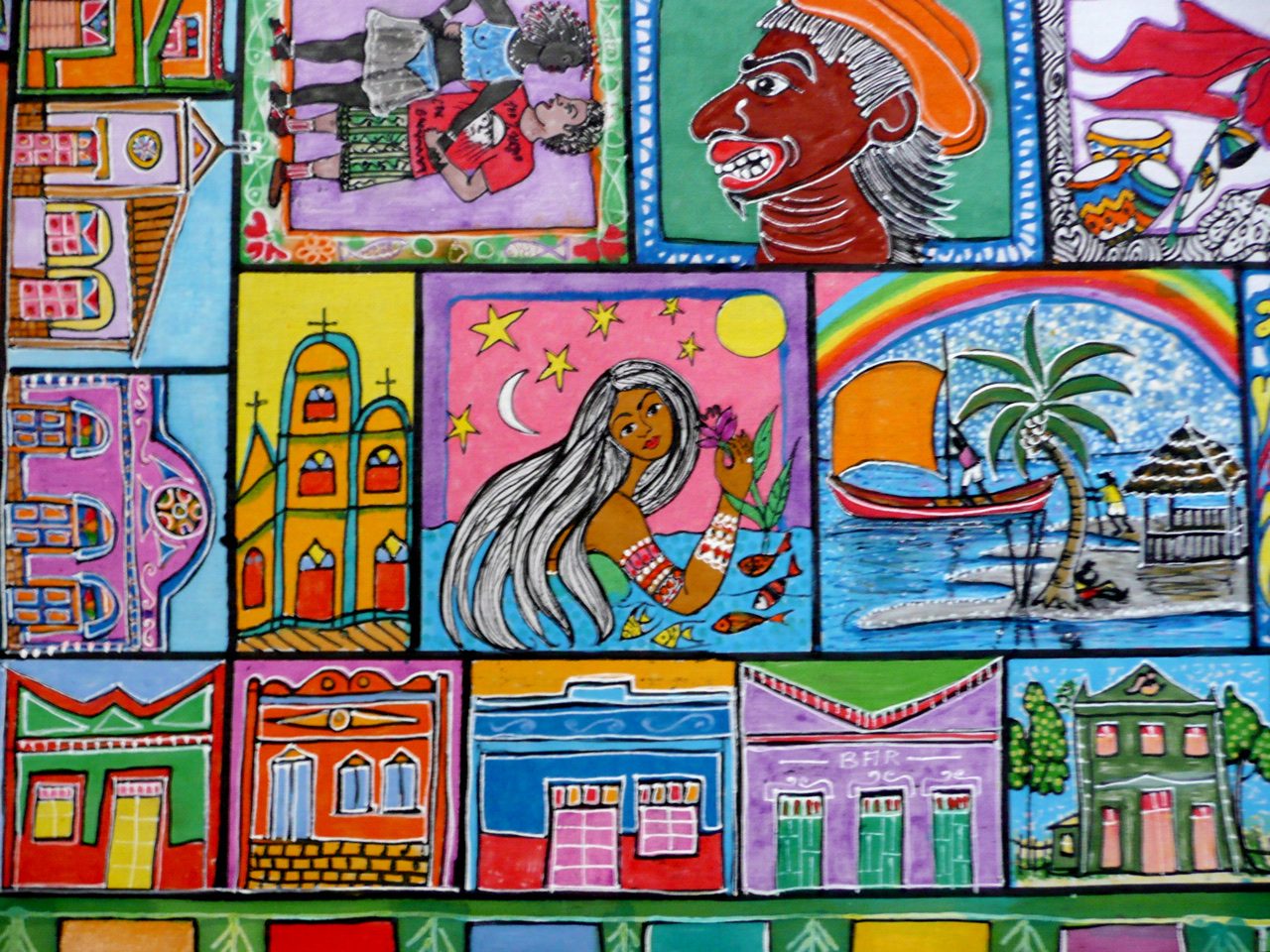 Daily Life in Bahia — Street art in Salvador de Bahia
