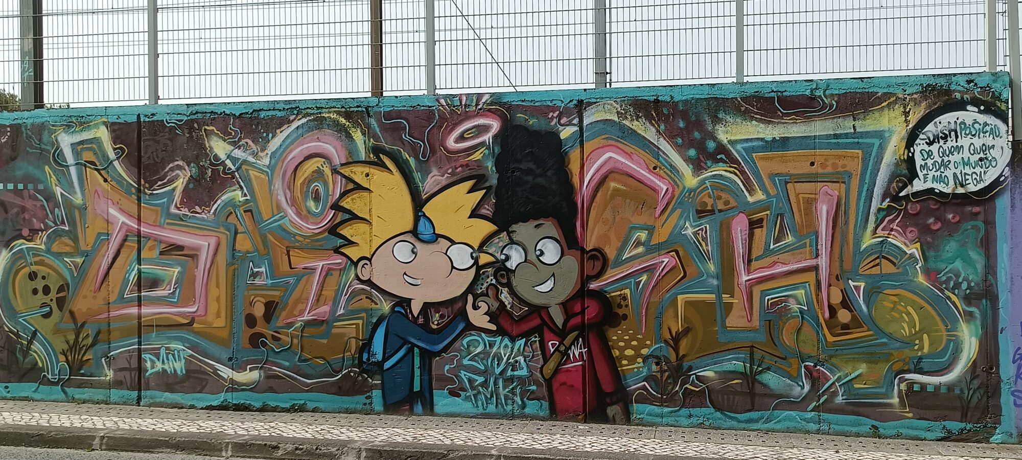 Arnold et Gerald — Street art à Lisboa