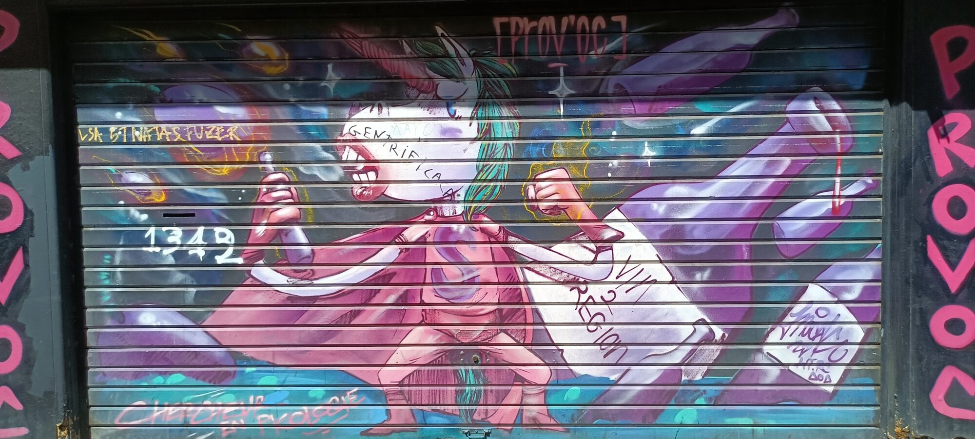 Combat contre la gentrification — Street art à Marseille