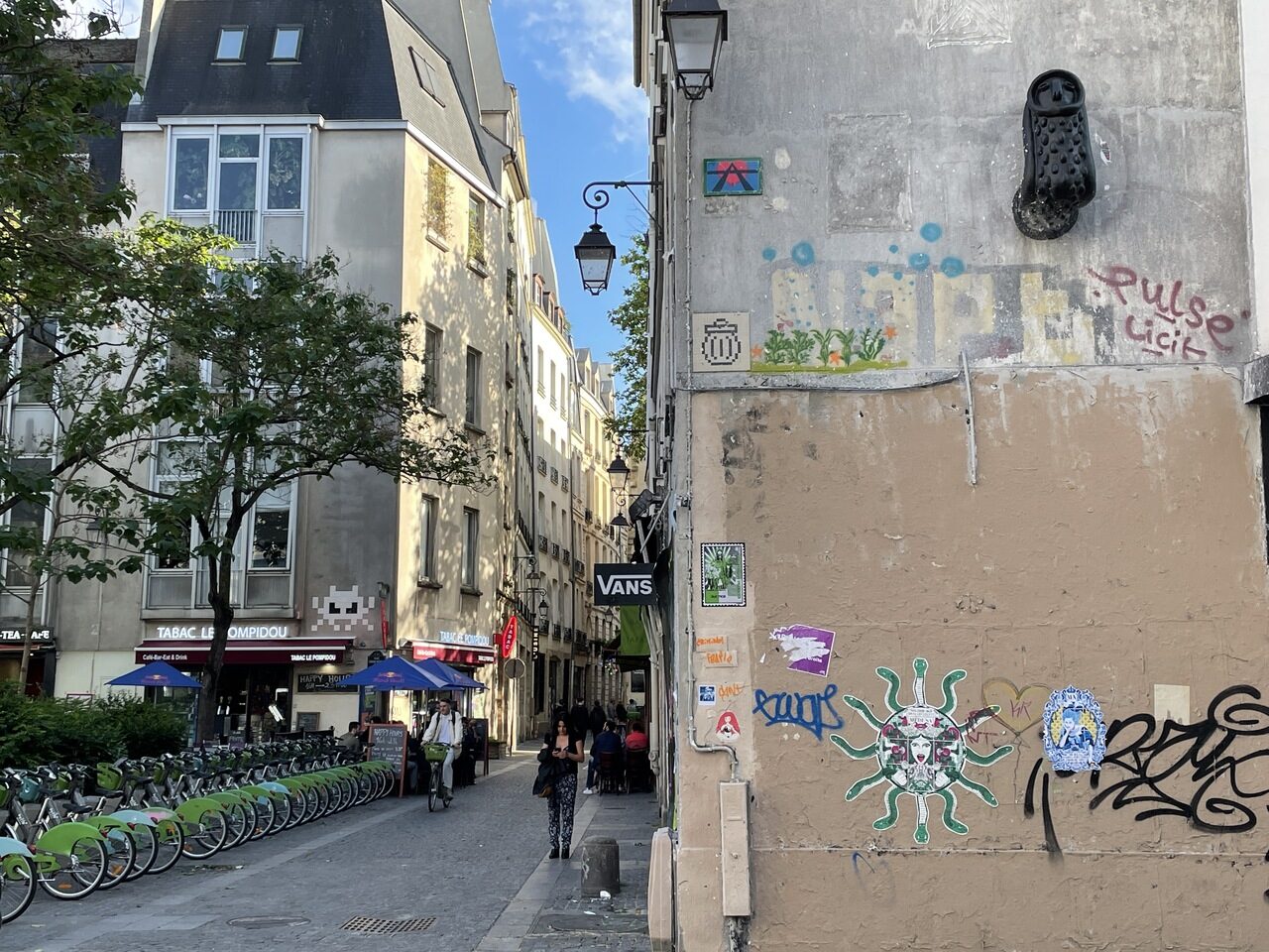 PA_273, Space Invader de la rue Quincampoix — Street art de Invader à Paris