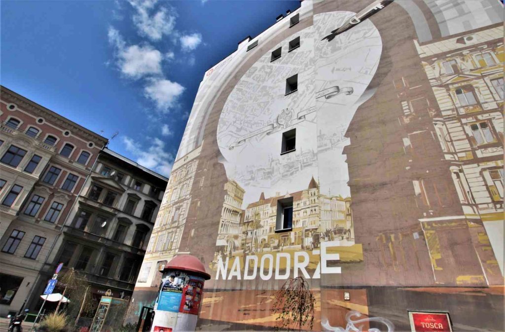 Brama do Nadodrza — Street art de Michał Węgrzyn à Wrocław