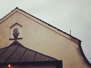 MUN_09, Space Invader de Nymphenburger Straße — Street art de Invader à München