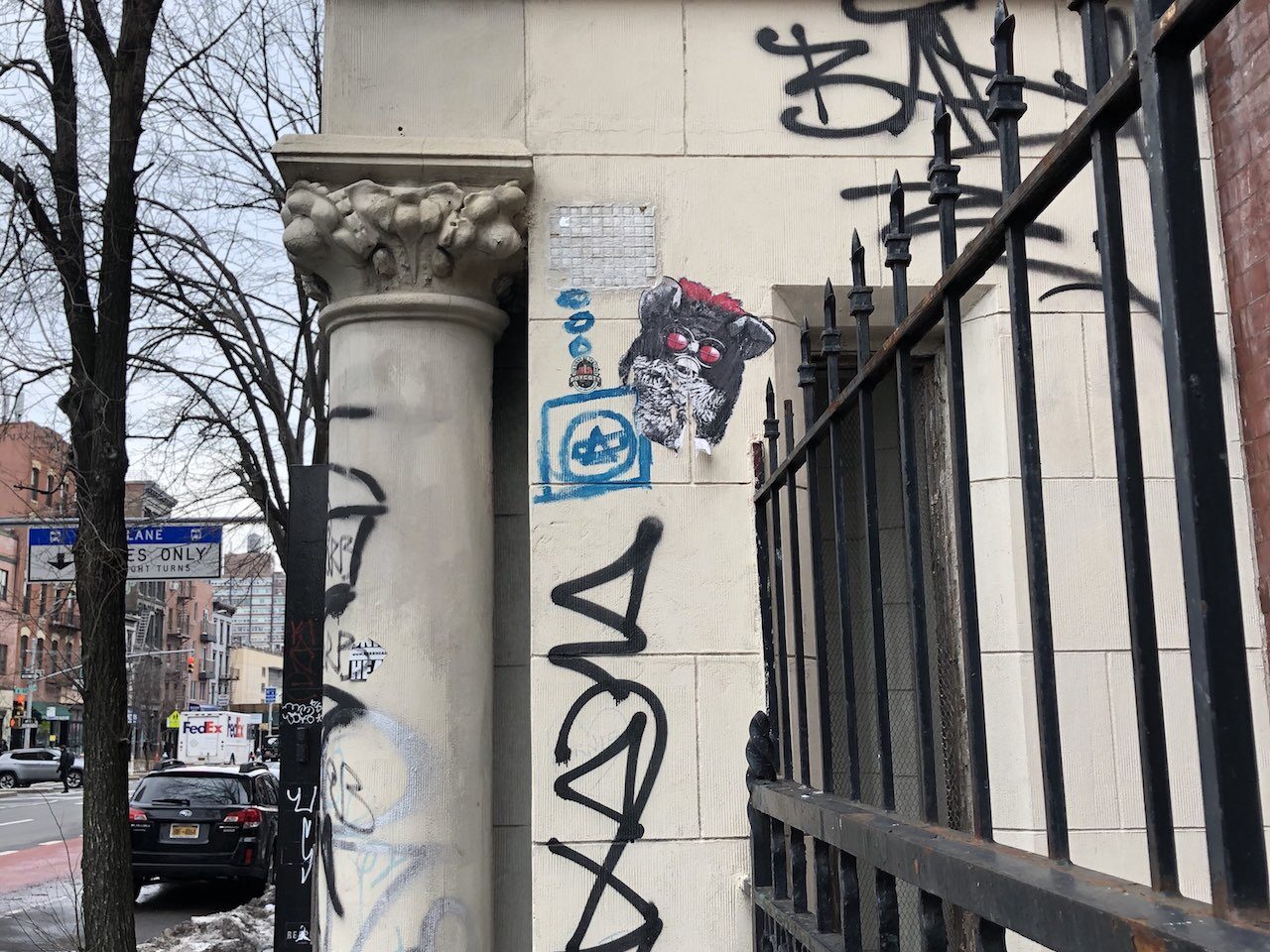 NY_17, Space Invader on 150 1st Avenue — Street art by Invader in New York