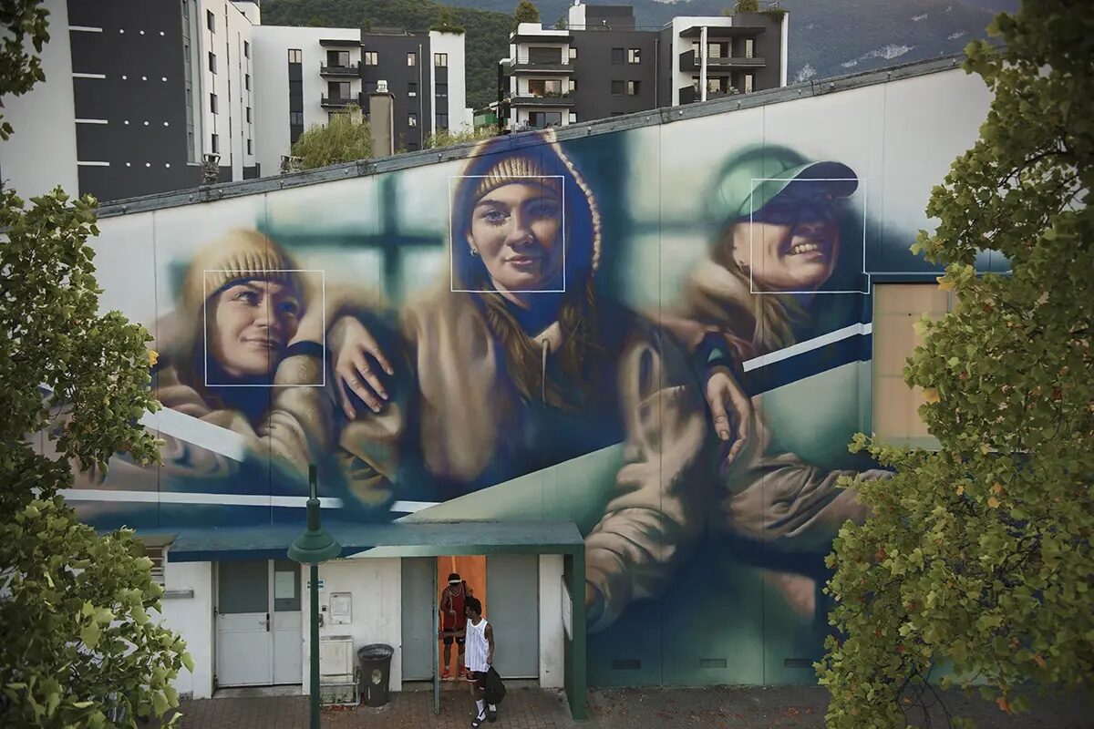 Generation Solidarity — Street art by Jack Lack in Seyssinet-Pariset