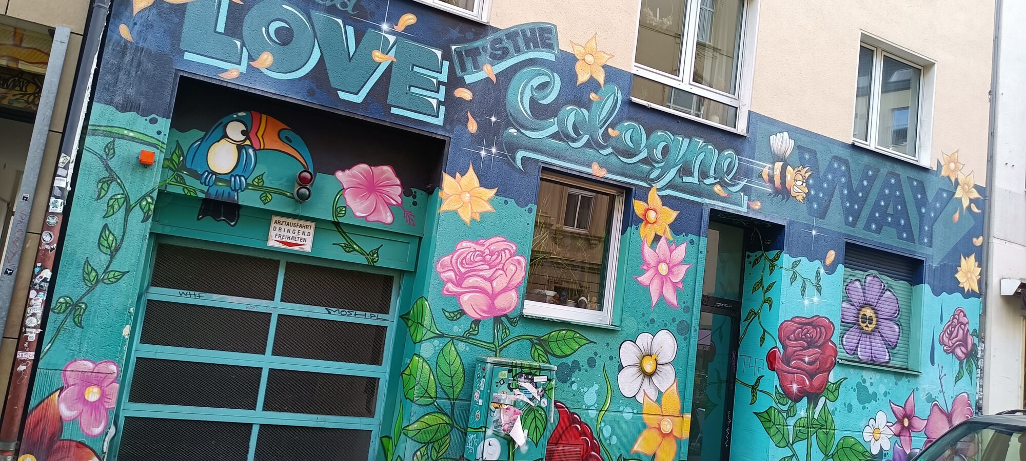 Love it's the Cologne way — Street art in Köln