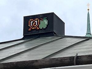 MUN_04, Space Invader de Frauenstraße — Street art de Invader à München