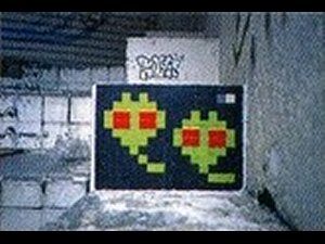 TK_60, Space Invader on 1 Udagawachō — Street art by Invader in Tokyo