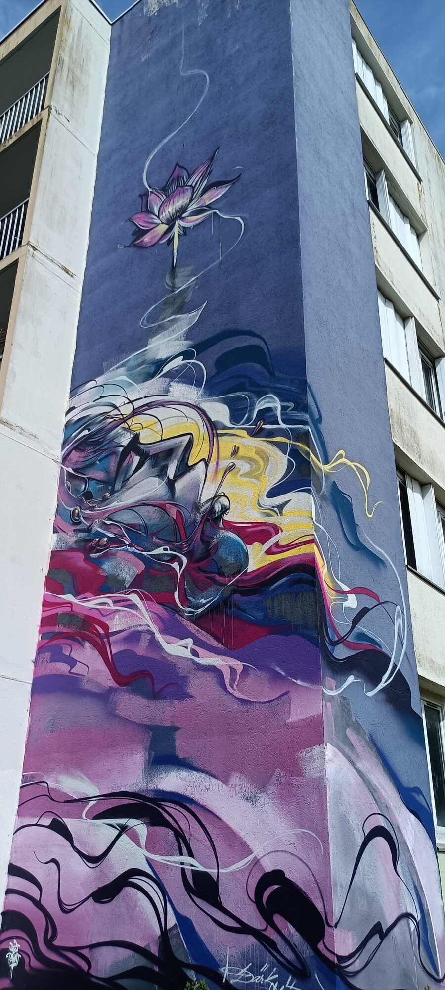Illusion — Street art de Dark Elixir à Saint-Brieuc