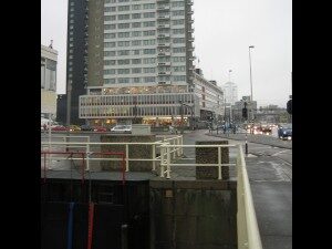RTD_02, Space Invader on Vasteland 2 — Street art by Invader in Rotterdam