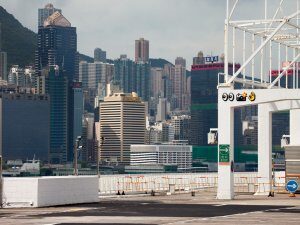 HK_104, Space Invader d'Ocean Terminal Tsim Sha Tsui — Street art de Invader à Hong Kong