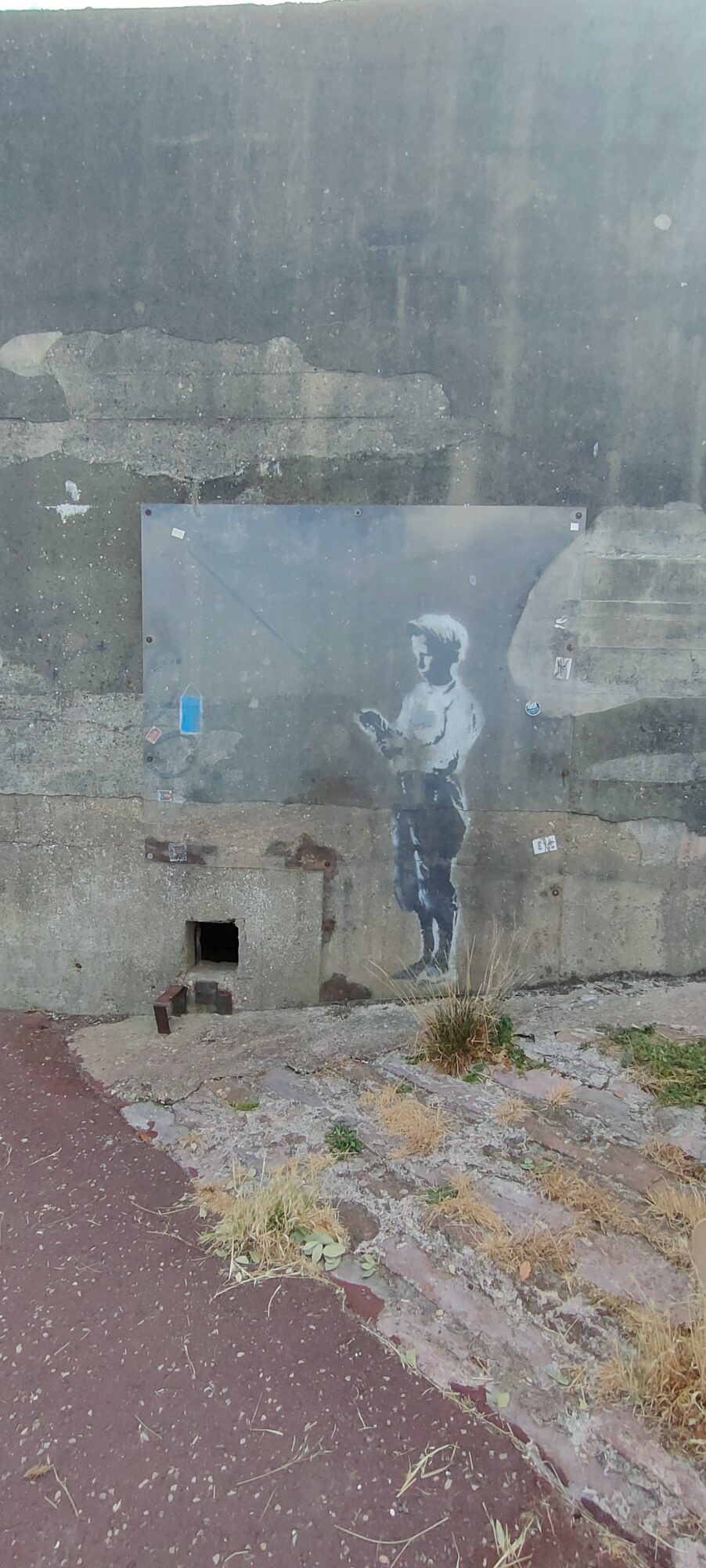 Le pêcheur victorien de Mill Street — Street art de Banksy à London