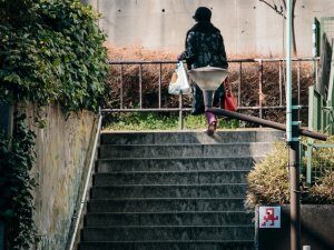 TK_48, Space Invader de Yoyogi 5-chōme — Street art de Invader à Tokyo