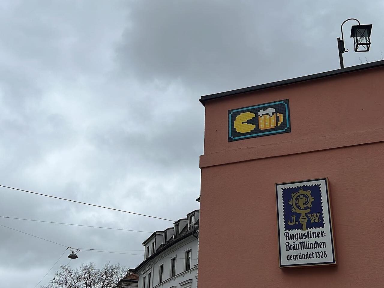 MUN_18, Space Invader d'Adlzreiterstraße — Street art de Invader à München