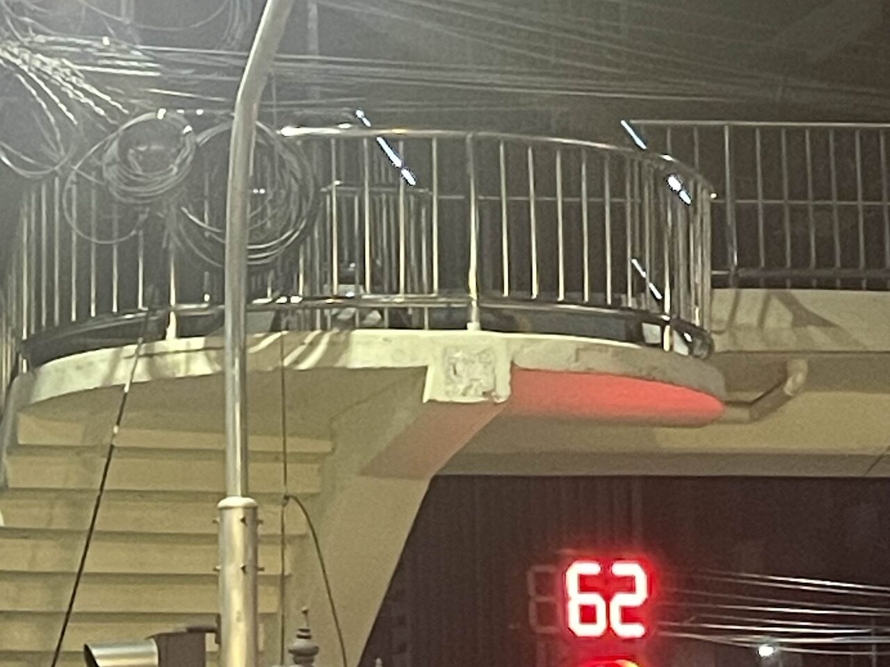 BGK_43, Space Invader on 1400 Krung Kasem Road — Street art by Invader in Bangkok