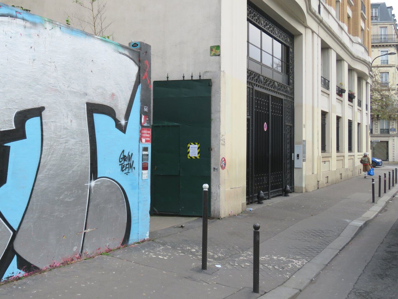 PA_448, Space Invader on 78 Quai de Jemmapes — Street art by Invader in Paris