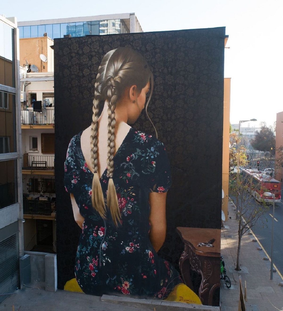 Astilla — Street art by Javier Barriga in Santiago